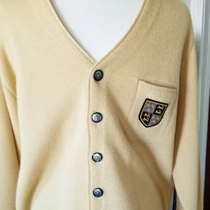 1960s Authentic vintage sweater Cardigan sz. L
